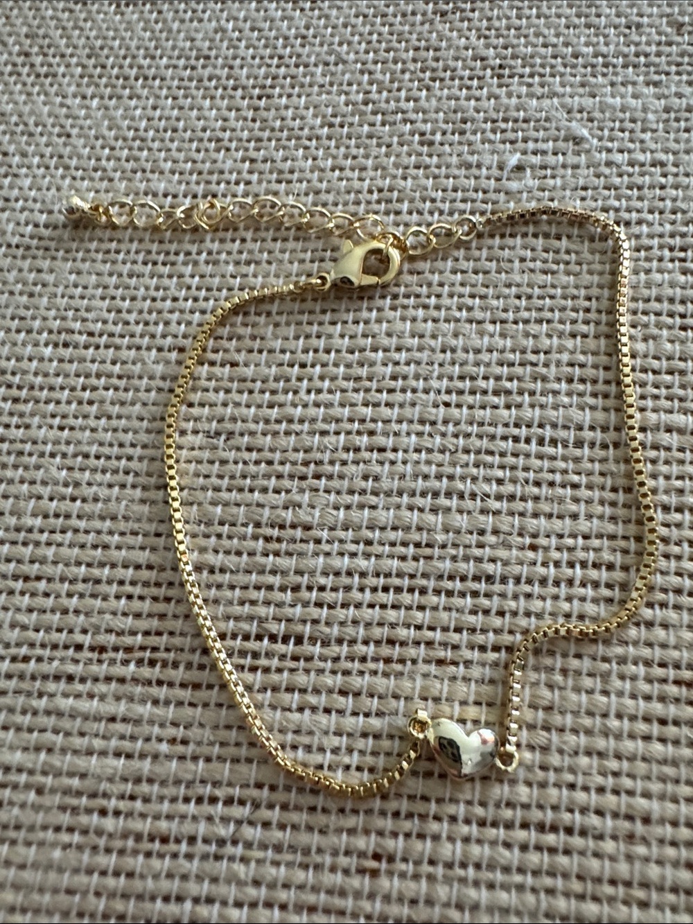 bloom Dainty Feminine Gold Heart Link Bracelet Women’s Trendy Fashion Jewelry